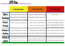 free printable continuing professional development record template doc