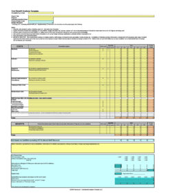 printable 28 simple cost benefit analysis templates wordexcel business case cost benefit analysis template example