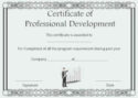 printable continuing professional development record template word