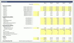 printable excel template break even analysis template excel template xlsx  flevy business break even analysis template example