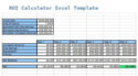 printable free roi template excel return on investment analysis template