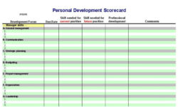 printable teacher professional development record template doc