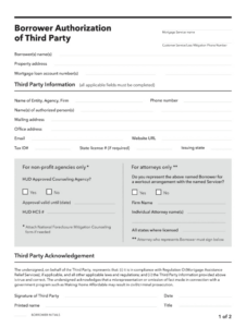 sample midland mortgage third party authorization form  fill online authorization to release information to a third party form template example