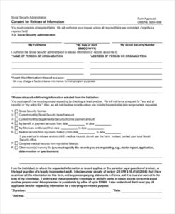 sample release of information  the document template authorization to release confidential information template pdf