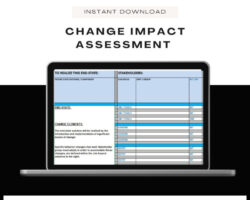 printable change management impact assessment ǀ project management ǀ hr forms ǀ project template ǀ task change management impact analysis template doc