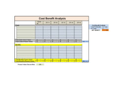 printable free printable costbenefit analysis templates word excel pdf financial cost benefit analysis template excel