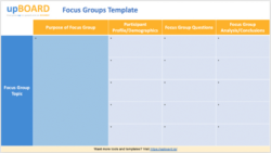 sample focus group planning template focus group data analysis template word