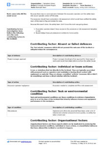 Blank Healthcare Root Cause Analysis Template Pdf