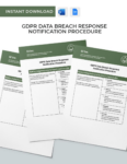 Data Breach Press Release Template Excel Sample