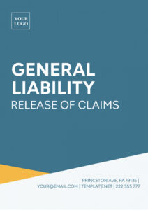 Editable Employment Release Of Claims Template Excel