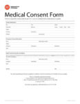 Editable Medical Release Form For Minor Template Pdf Sample