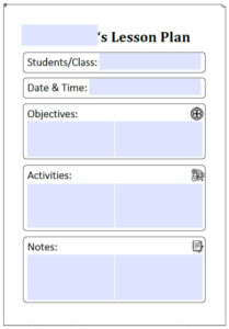 Free Custom Lesson Plan Analysis Template