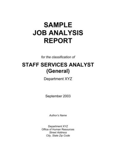 Free  Employee Workload Analysis Template  Sample