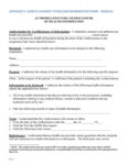 Free Printable Counseling Release Of Information Template Pdf Sample