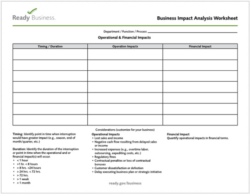 Free Printable Software Upgrade Impact Analysis Template Excel Sample