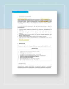 free skills gap analysis template in pages word google docs  download  template employee skills gap analysis template sample