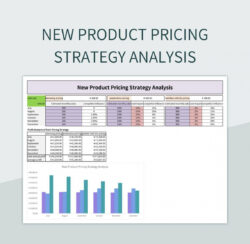 new product pricing strategy analysis excel template and google sheets file for free download cost and price analysis template example