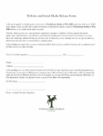 Printable Horse Riding Release Form Template Excel